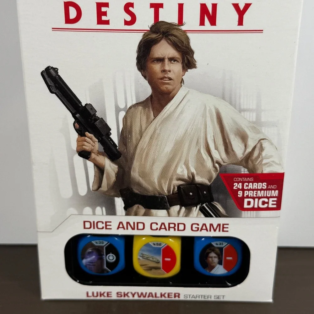 Star Wars Destiny Luke Skywalker Starter Set Game SWD10 Fantasy Flight New